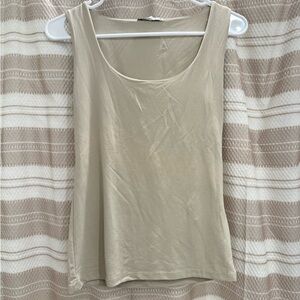 Zara Light Beige Tank Top